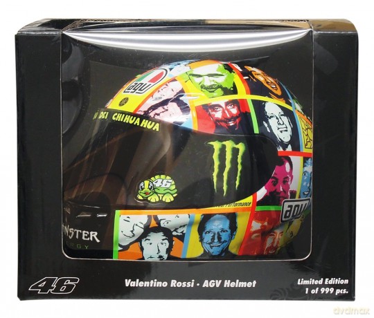 Minichamps Agv Helmet Valentino Rossi [ZABAWKA]