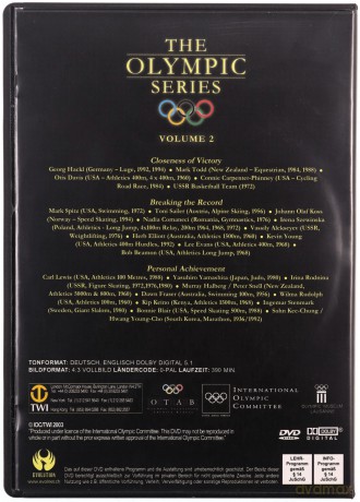The Olympic Series: Golden Moments 1920-2002 [BOX] [6DVD]