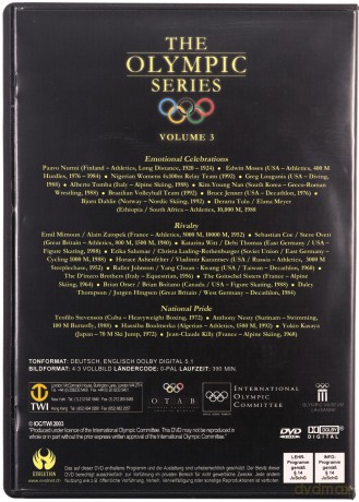 The Olympic Series: Golden Moments 1920-2002 [BOX] [6DVD]