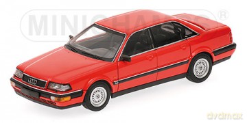 Minichamps Audi V8 1988 (red) [ZABAWKA]