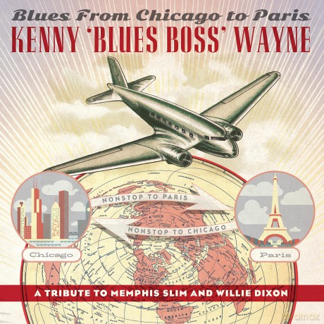 Kenny Blue Boss Wayne: Blues From Chicago To Paris [Winyl]