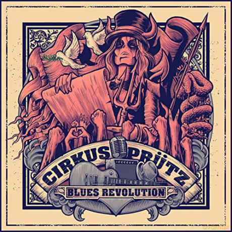 Cirkus Prutz: Blues Revolution (Transparent Red) [Winyl]