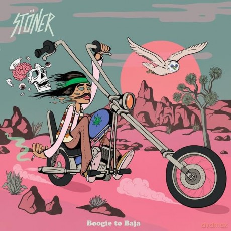 Stoner: Boogie To Baja (Half/Half Blue-Hot Pink) [Winyl]