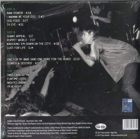 Iggy Pop: Bookies Club 870 [Winyl]