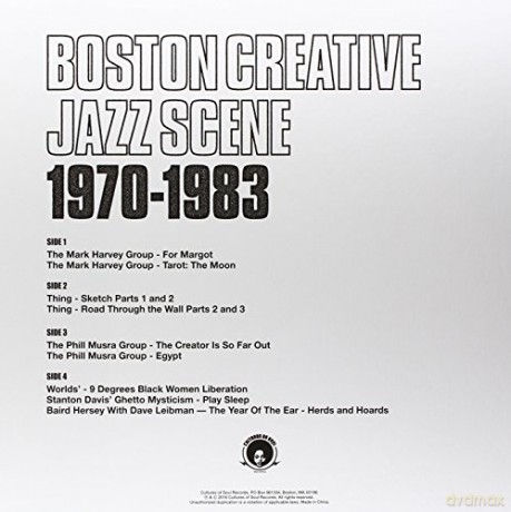 Boston Creative Jazz Scene: 1969 To 1979 [2xWinyl]