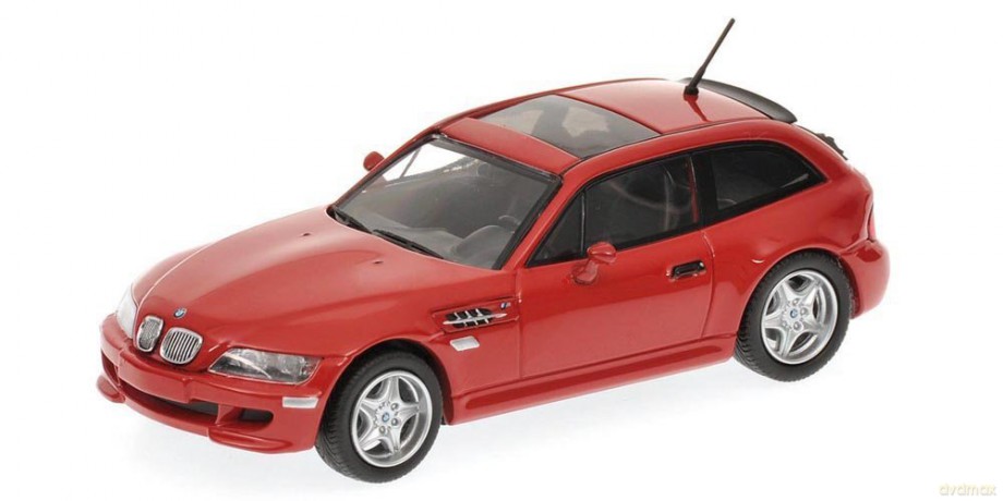 Minichamps Bmw M Coupe 2002 (red) [ZABAWKA]