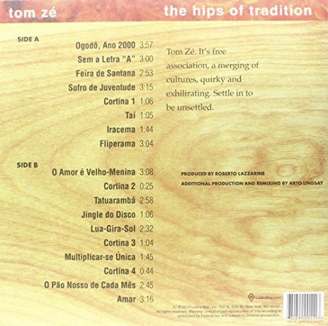 Tom Ze: Brazil Classics 5: The Hips Of Tradition [Winyl]