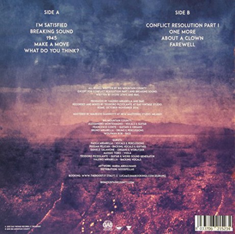 Big Mountain County: Breaking Sound [Winyl]