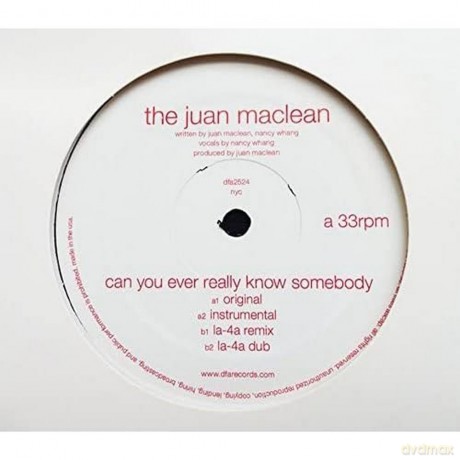 Juan Maclean: Can You Ever Really Know Somebody [Winyl]