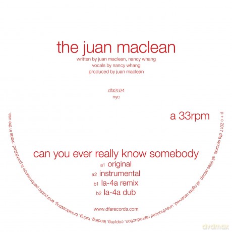 Juan Maclean: Can You Ever Really Know Somebody [Winyl]