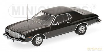 Minichamps Ford Torino Gt 1975 (black) [ZABAWKA]