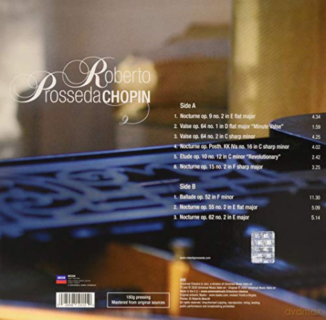 Roberto Prosseda: Chopin [Winyl]