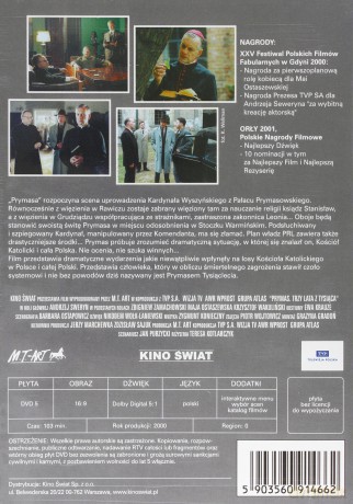 Prymas - Trzy lata z tysiąca [DVD]