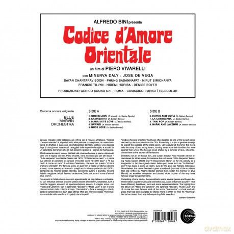 Blue Marvin Orchestra: Codice D'Amore Orientale soundtrack [2xWinyl]