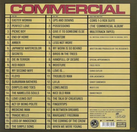 Residents: Commercial Album Preserved Dou [2xWinyl]
