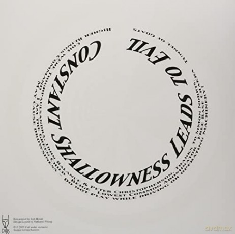 Coil: Constant Shallowness Leads To Evil [Winyl]
