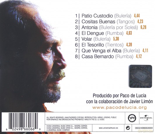 Paco De Lucia: Cositas Buenas [CD]