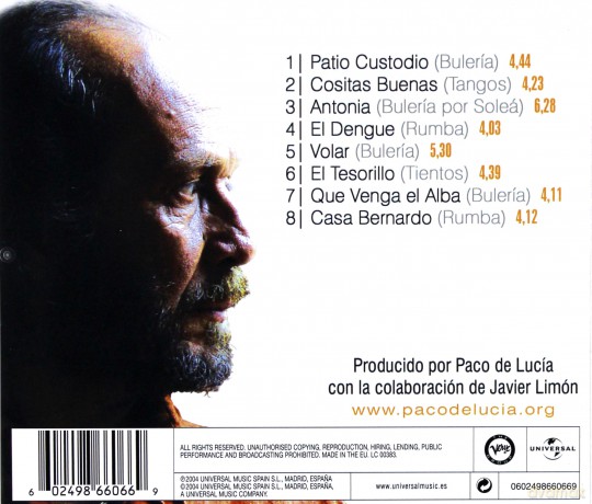 Paco De Lucia: Cositas Buenas [CD]