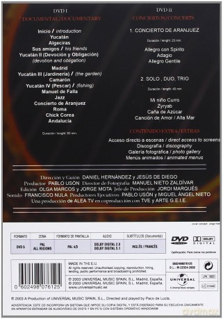 Paco De Lucia: Francisco Sanchez [2DVD]