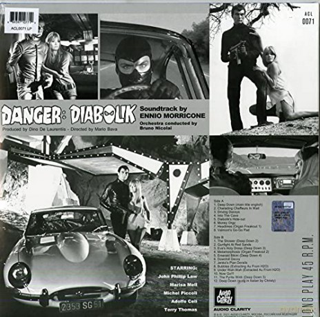 Ennio Morricone: Danger: Diabolik! [Winyl]