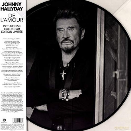 Johnny Hallyday: De L'Amour (Limited) (Picture) [Winyl]
