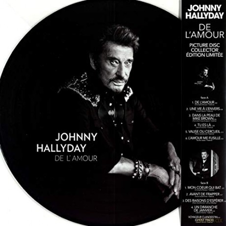 Johnny Hallyday: De L'Amour (Limited) (Picture) [Winyl]