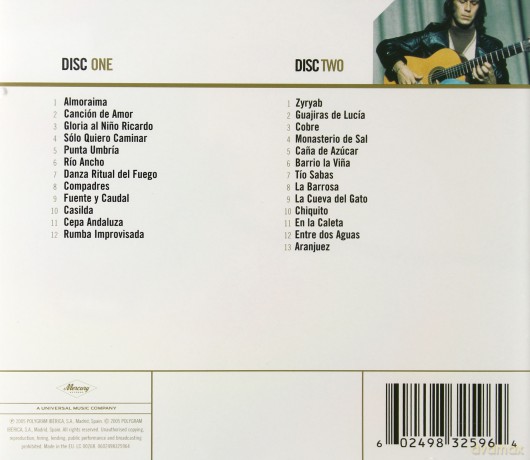 Paco De Lucia: Gold (Remastered) [2CD]