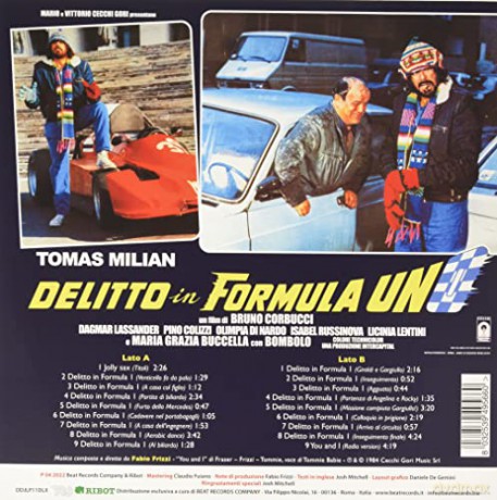 Fabio Frizzi: Delitto In Formula Uno [Winyl]