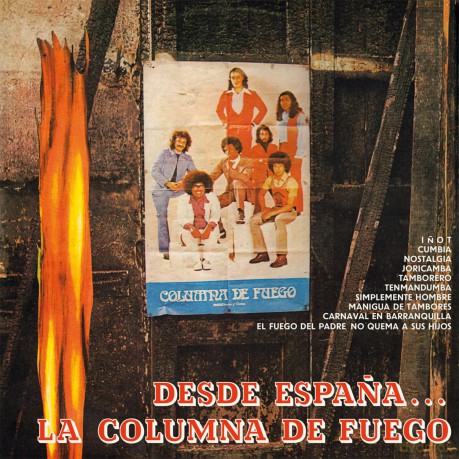 De Fuego La Columna: Desde Espana... La Column De Fuego [Winyl]