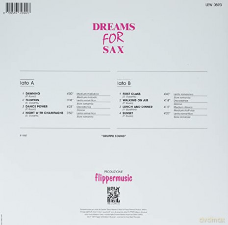 Gruppo Sound: Dreams For Sax [Winyl]