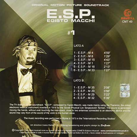 Egisto Macchi: E.S.P. [Winyl]