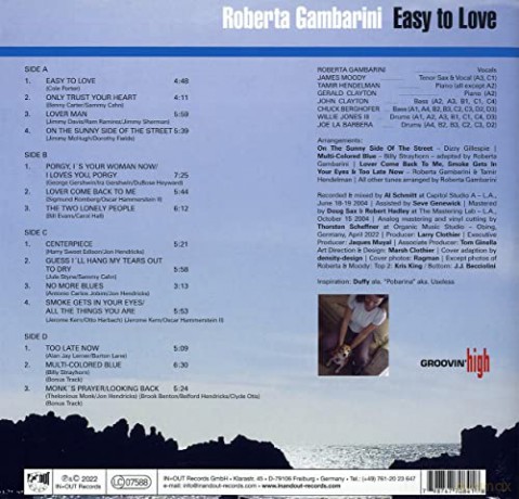 Roberta Gambarini: Easy To Love [2xWinyl]