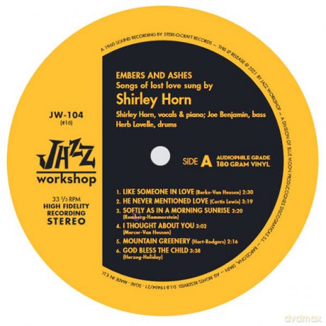 Shirley Horn: Embers And Ashes [Winyl]