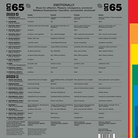 Branislave Zivkovic & Andre Tschaskowski: Emotionally (Coloursound) [Winyl]