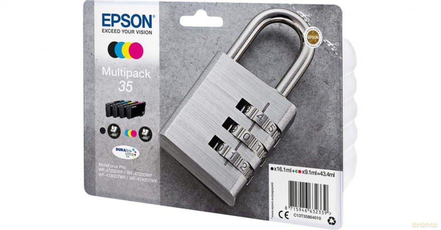 Epson: Epson C13t35864010 Ink Cartridge - Black/Cyan/Yellow/Magenta