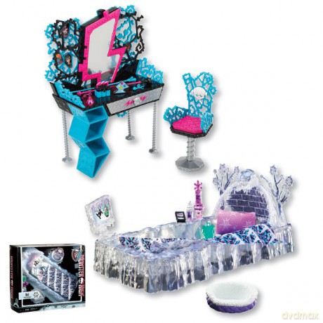 Monster High Akcesoria Łóżko Lub Toaletk [ZABAWKA]