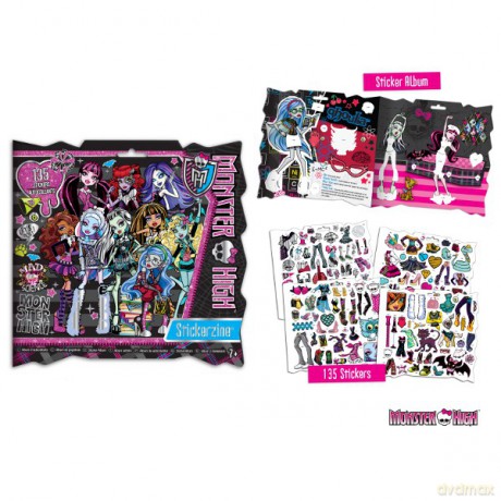 Monster High Album Z Naklejkami [ZABAWKA]
