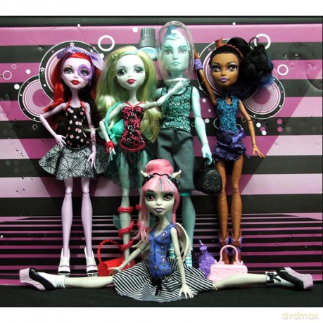 Monster High Dance Class 5pack [ZABAWKA]