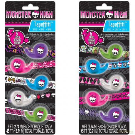 Monster High Kolorowe Taśmy 5pak [ZABAWKA]