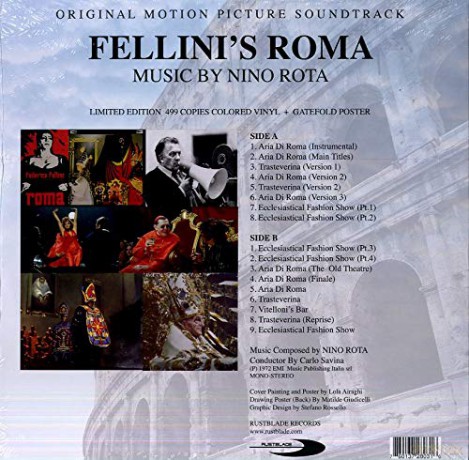 Nino Rota: Fellinis Roma (Colored [Winyl]