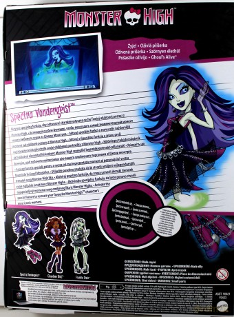 Monster High Upiorki Żyją Spectra (Y0423) [ZABAWKA]