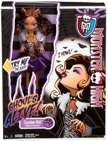 Monster High Upiorki Żyją Wolf (Y0422) [ZABAWKA]