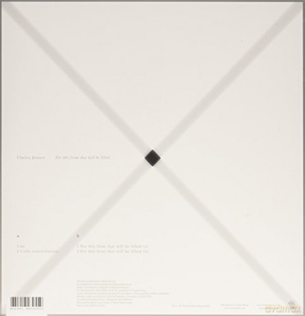 Clarice Jensen: For This From That Will Be Filled [Winyl]