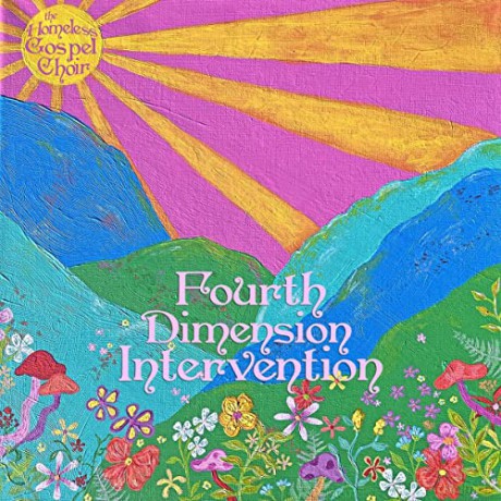 Homeless Gospel Choir: Fourth Dimension Intervention (Seaglass Blue) [Winyl]