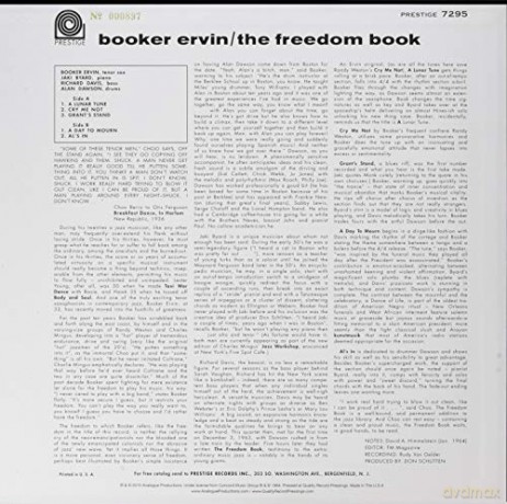 Booker Ervin: Freedom Book -Hq- [Winyl]