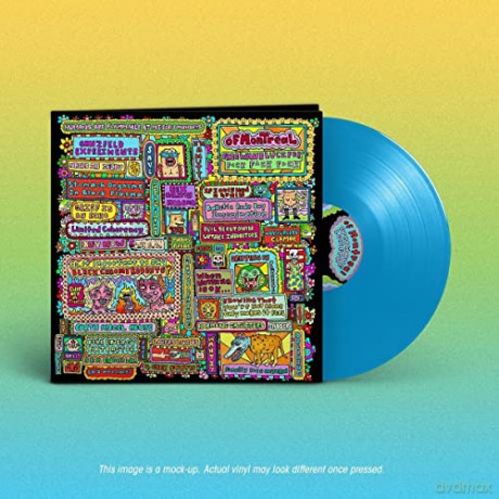 Of Montreal: Freewave Lucifer F-Ck F-Ck F-Ck (Cyan) [Winyl]