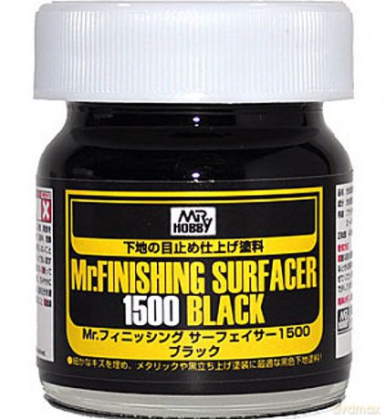 Mr.Hobby Finishing Surfacer 1500 Black [ZABAWKA]