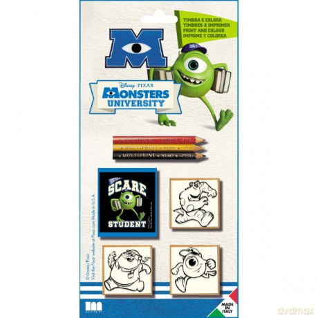 Multiprint Pieczątki Shaped Monster Univ [ZABAWKA]