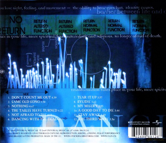 Pain: Dancing With The Dead [CD]