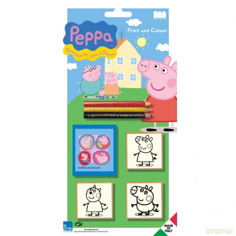 Multiprint Pieczątki Świnka Peppa 3 Szt [ZABAWKA]